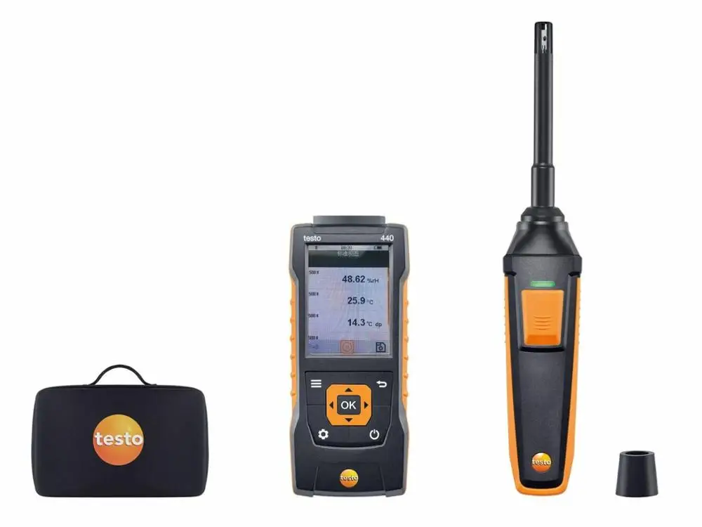 Набор testo. Комплекты измерительные testo 440. testo 440. testo 440 инструкция на русском языке.