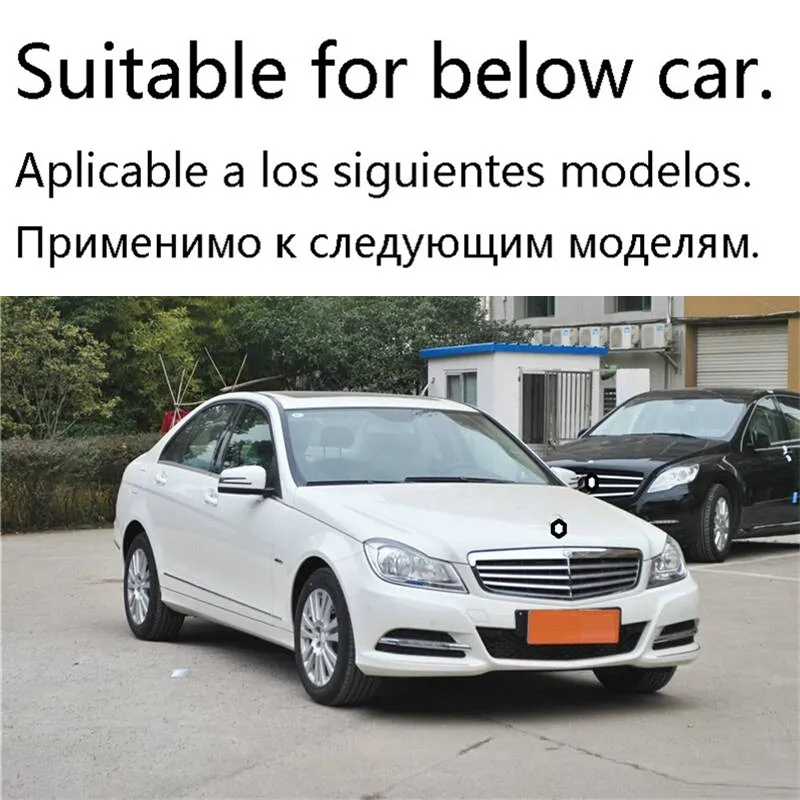 Модифицированная автомобильная система управления чашкой, внутренняя защита, части крышки 10 11 12 13 14 для Mercedes Benz C Class