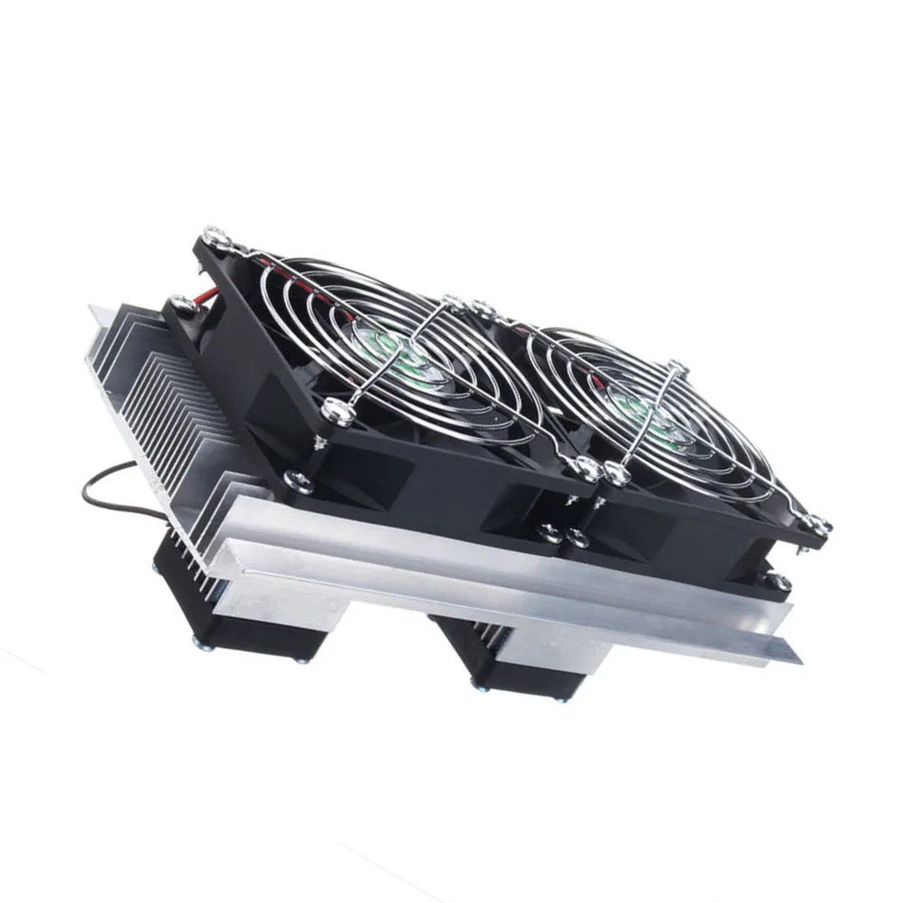 

12V Double Fan Thermoelectric Peltier Refrigeration Cooling System Replacement
