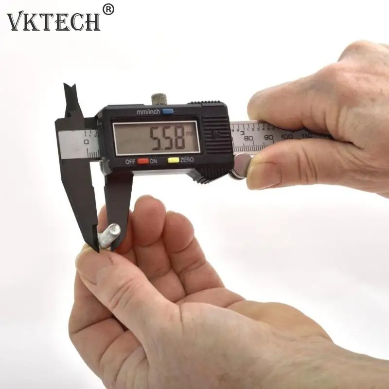150 мм 6 дюймов lcd цифровая линейка Электронный штангенциркуль из углеродного волокна Измерительный Инструмент МИКРОМЕТР