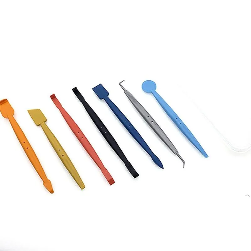 7pcs Vinyl Wrap Tools Carbon Fiber Car Stickers Film Install Stick Magnetic Squeegee Set Car Tools Scraper Accessories