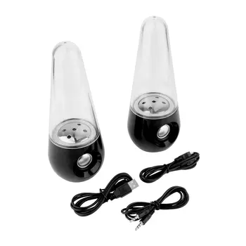 

LED Dancing Water Music Fountain Light Speaker for PC Laptop iPhone iPad4 iPod