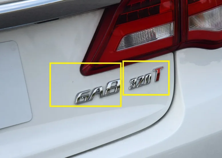 Задняя сторона Wordmark для китайских GAC GA8 автозапчасти | Автомобили и мотоциклы