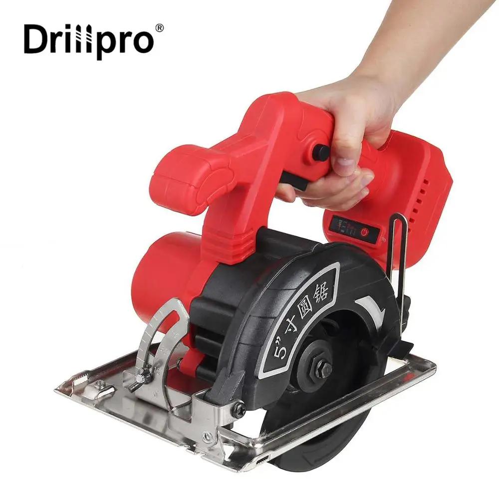 10800RPM Electric Circular Saw 0° to 45° Adjustable Power Tools Multifunction Cutting Machine For Makita 18V Battery 125mm