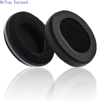 

Hybrid Memory Foam Earpad - Black PU/Velour - Suitable For Large Over The Ear Headphones
