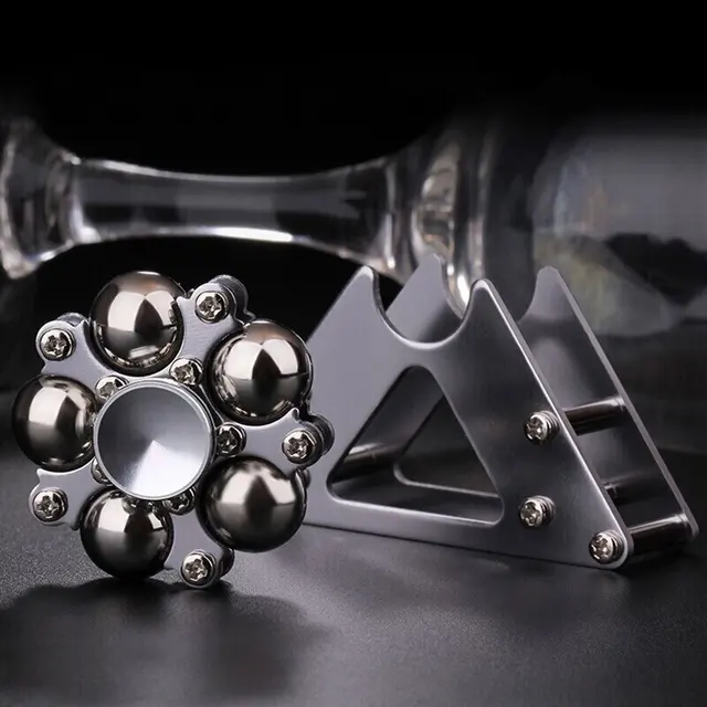 New Fidget Spinner Metal Antistress Hand Spinner Adult Toys Kids Anti-stress Spinning Top Gyroscope Stress Reliever Children Toy 6