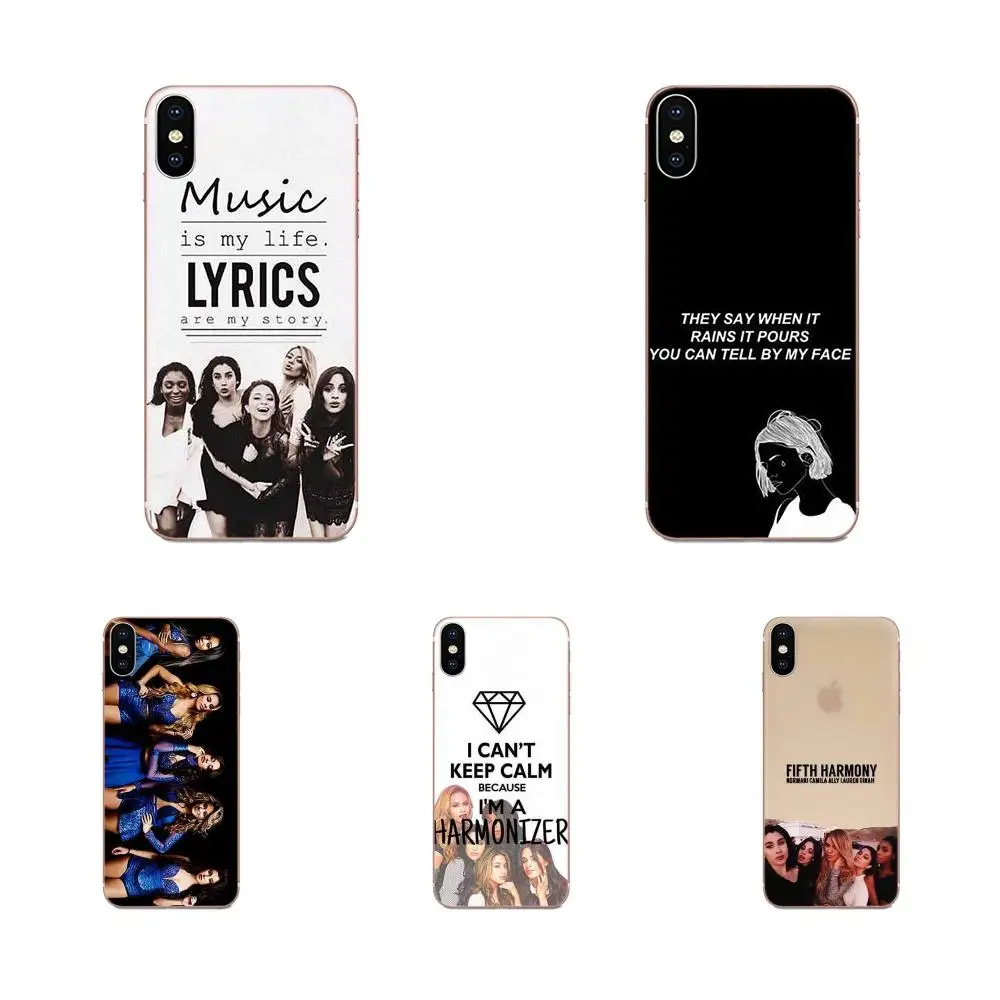 5 Fifth Harmony 5harmony Silicone Skin Cover For Xiaomi CC9 CC9E Mi 3 4 4i 5S 6 6X 8 9 SE Play Plus Pro Lite A1 Mix 2 Note | Мобильные