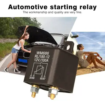 

New DC 12V 100A Heavy Duty Split Charge ON/OFF Relay Car Truck Boat Car Start Relay Durable Self Installation HOT