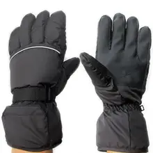 1 пара, 4,5 в, с питанием от батареи, термальные водонепроницаемые перчатки для катания на лыжах, зимние перчатки с подогревом, теплые перчатки для рук с электрическим подогревом