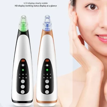 

Pore Cleaner Blackhead Remover Vacuum Face Skin Care 6 Heads Acne Pimple Removal Vacuum Cleaner Black Dot Removal Tools