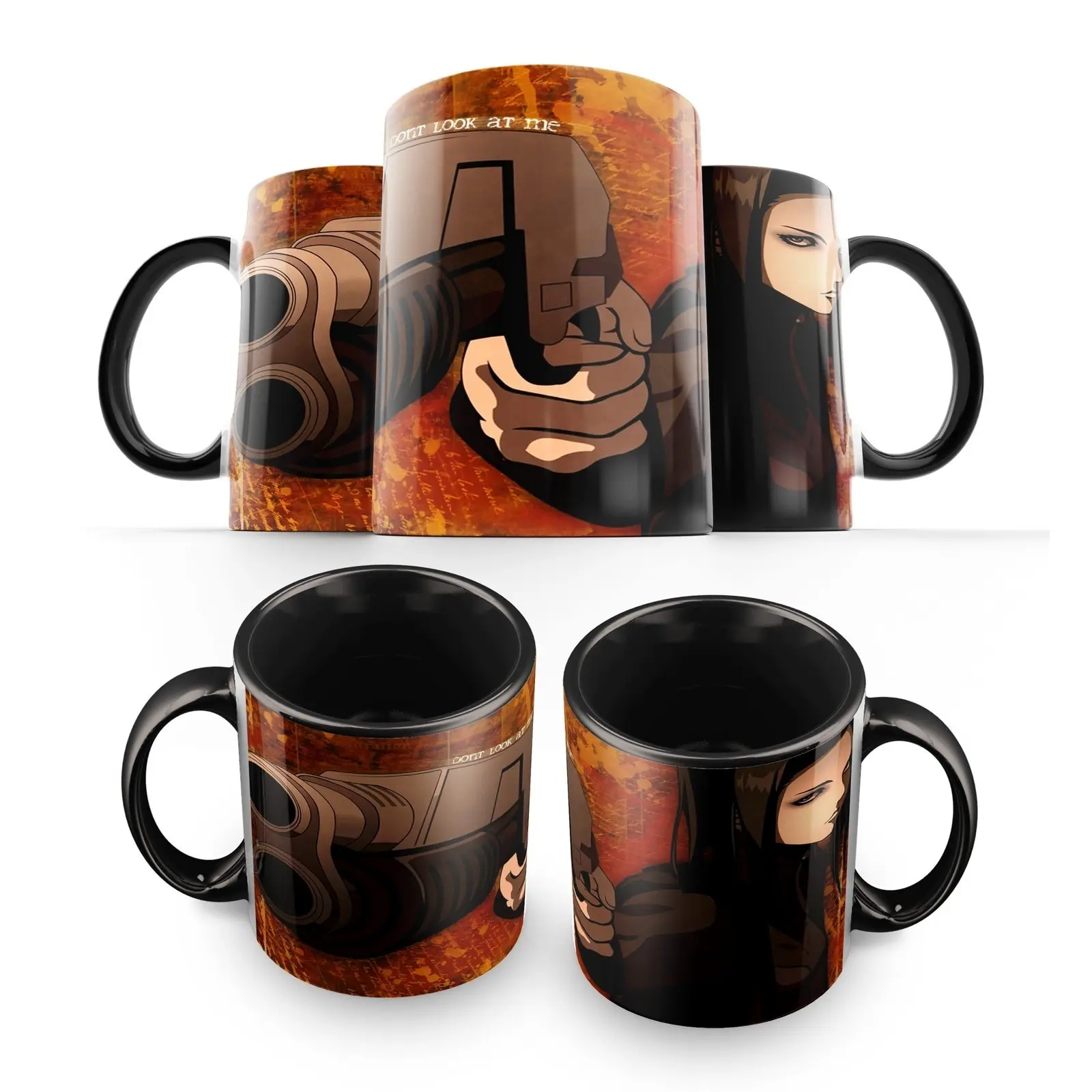 Mug: Ergo Proxy-2 (anime character turtles samurai Naruto ахегао) -2 cool mug gift anime maynkravt | Дом и сад