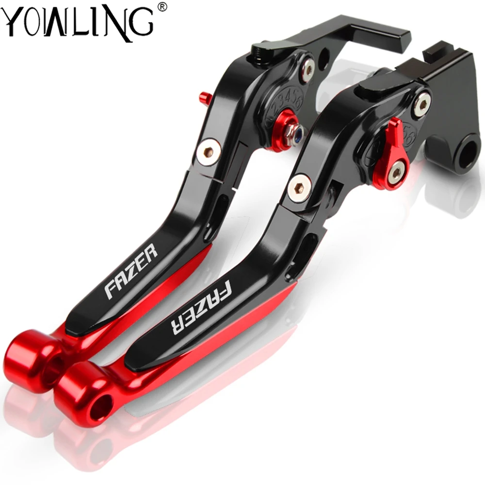 PUXINGPING Color : J CNC Motorcycle Accessories Adjustable Brake Clutch Lever For Yamaha FZS600 Fazer 1998-2003 