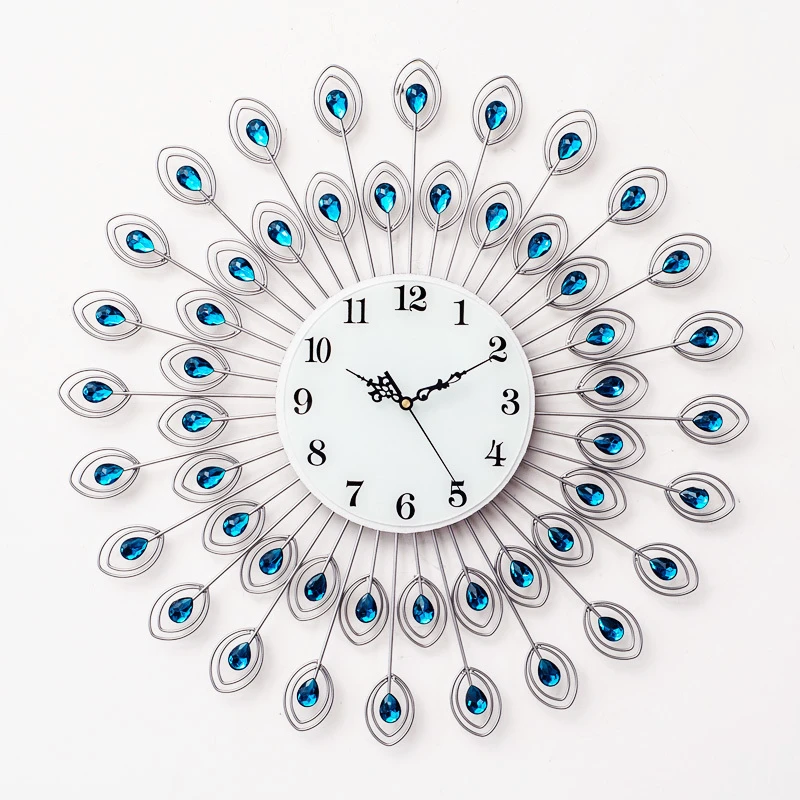 Taille Zegar Digital Murale Decorativo Shabby Chic Home Klok Saat Reloj Pared Horloge Mural Wall Clock - Wall Clocks - AliExpress