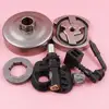 3/8 7T Clutch Rim Sprocket Rim Oil Pump Kit For Poulan 1900 1950 1975 2050 2055 2075 Chainsaw 530071259 530047061 530014949 2