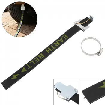 

Universal Thickening Suspension-type Rubber Copper Wire Car Grounding Chain Static Elimination Belt