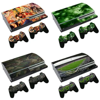 

PVC Decals Cover Skin Stickers for PS3 fat Console & 2 Controllers