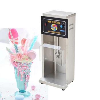 

Commercial blizzard machine ice cream mixer infinitely variable speed pour glass without sprinkling ice cream mixer
