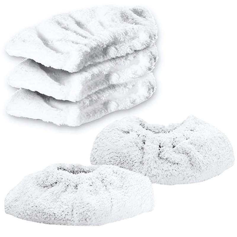 7pcs Washable Mop Cloths Brush Head Cover Kit Household Cleaning Tools For KARCHER EASYFIX SC1 SC2 SC3 SC4 Steam Cleaner Parts