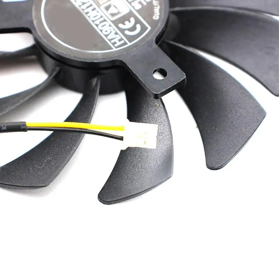 HA9010H12F-Z 85MM 0.57A 2Pin GTX1050 GPU Cooler Fan For MSI