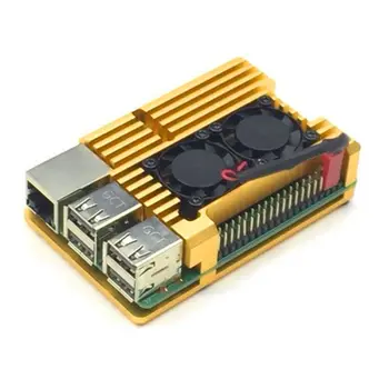 

Aluminum Alloy Radiator Protective Case Metal Cooling Shell For Raspberry Pi 3 Model B/B+/2B Accessories