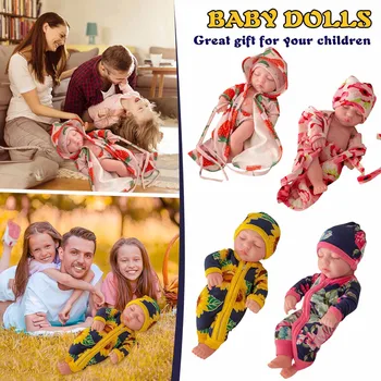 

Fashion Children's day gift Lifelike With Clothes Best Birthday Set For Various Girl Baby Dolls funny wedding подарок девушке