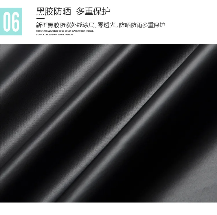 Eight Bone Self-opening Umbrella Three Fold Sun-resistant All-Weather Umbrella Fully Automatic Umbrella Oversized Folding Foreig