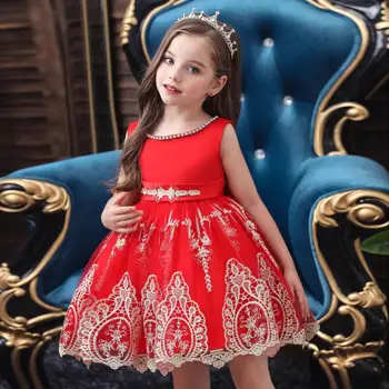 

Baby Girl Dress kids Girls Christmas Party Winter Princess Dresses Toddler Teen Birthday Tutu Clothes Gown Pageant Vestidos Jurk
