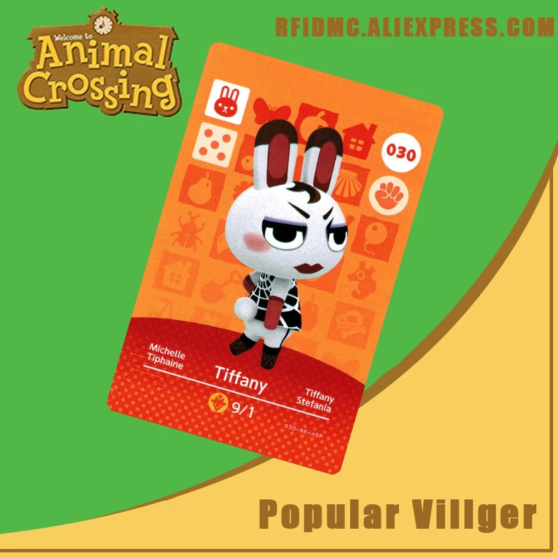 Tiffany Villager NFC Card For Animal Crossing New Horizons Amiibo