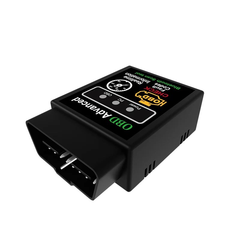 50 шт. Высокое качество Мини ELM 327 V1.5 Bluetooth OBD2 автомобильный беспроводной адаптер сканер инструмент