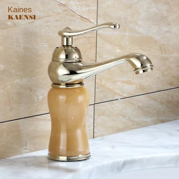 

European Body Copper Antique Jade Basin Sink Gold Bathroom Cabinet Mixing Faucet Bidet 8571 American Lift Start Formula