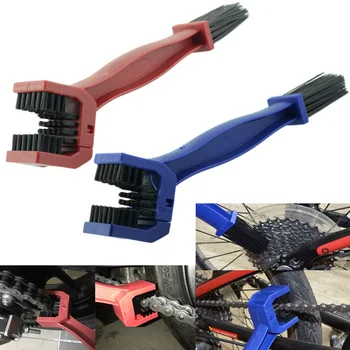 

Motorcycle Chain Cleaner Plastic Bike Bicycle Moto Brush Cycling Clean Chain Outdoor Cleaner Scrubber Tool for Universal Motor