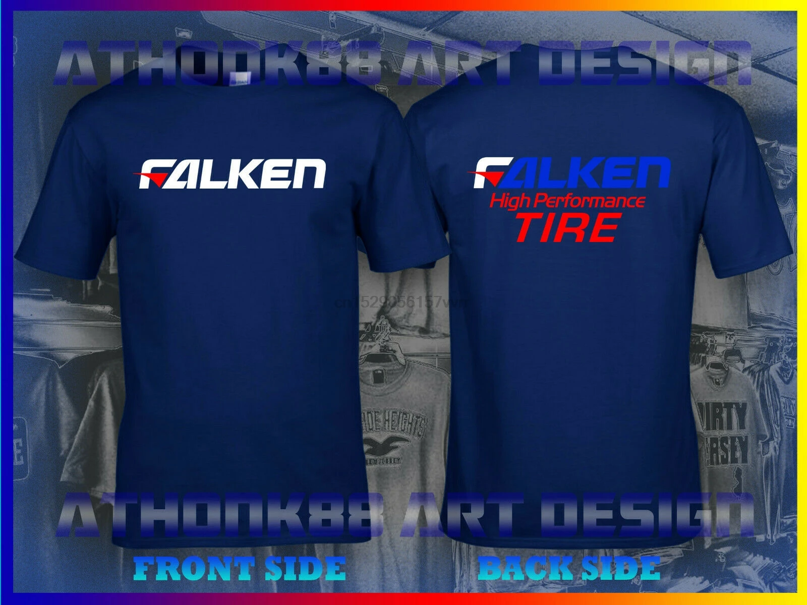 Футболка с шинами FALKEN гоночная футболка NHRA | Мужская одежда