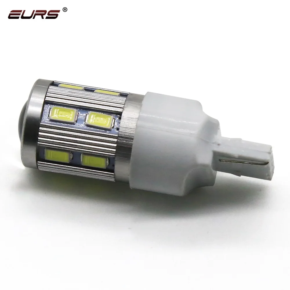 EURS 2 шт. 7440 1157 P21W T20 1156 BY15D 13smd 5630 Светодиодный автомобильный тормозной светильник DRL для вождения автомобиля лампы заднего хода поворотники