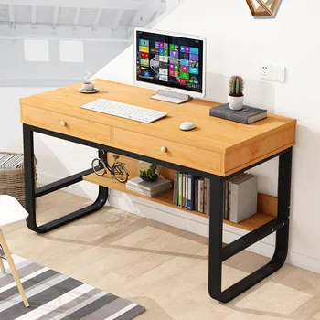

Multi-layer Storage Frame Computer Desk Laptop Office Desk Pullout Keyboard Tray