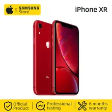 Разблокированный смартфон Apple iPhone XR 4G LTE 6," шестиядерный 12MP и 7MP 64 Гб/128 ГБ rom IOS 4G Lte мобильный телефон Apple IP67