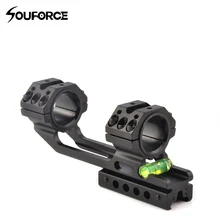 Тактический тяжелый Dute 3 винт Диаметр 25,4/30 мм спиртовой пузырьковый уровень подходит 20 мм Вивер рейку винтовка Охота