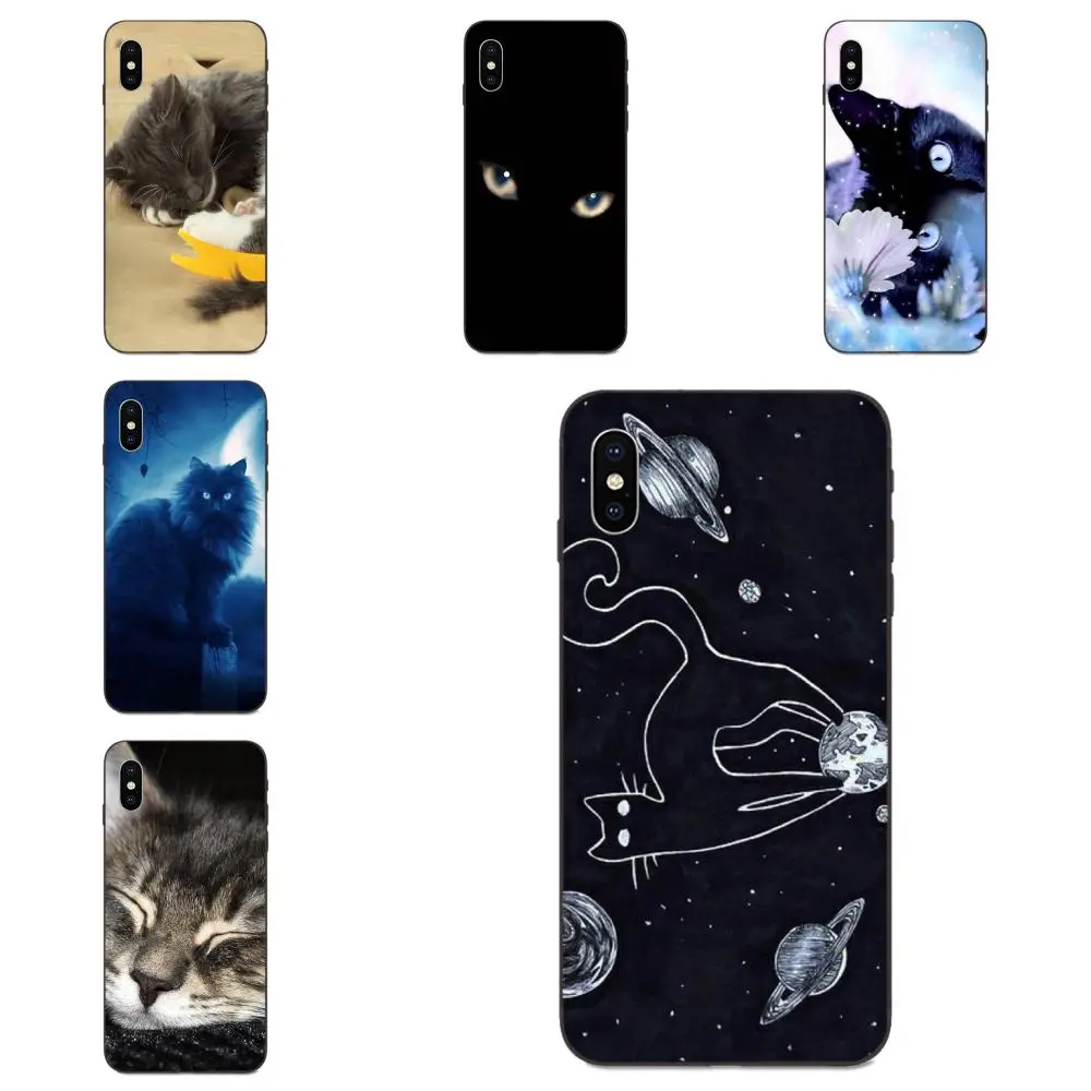 Стильный дизайнерский чехол для телефона Черный кот Lost In Books Xiaomi Redmi Mi Note 2 3S 8 9 Lite SE
