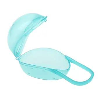 

Baby Solid Pacifier Box Soother Container Holder Pacifier Box Travel Storage Case Safe Holder Pacifier PP Plastic Box