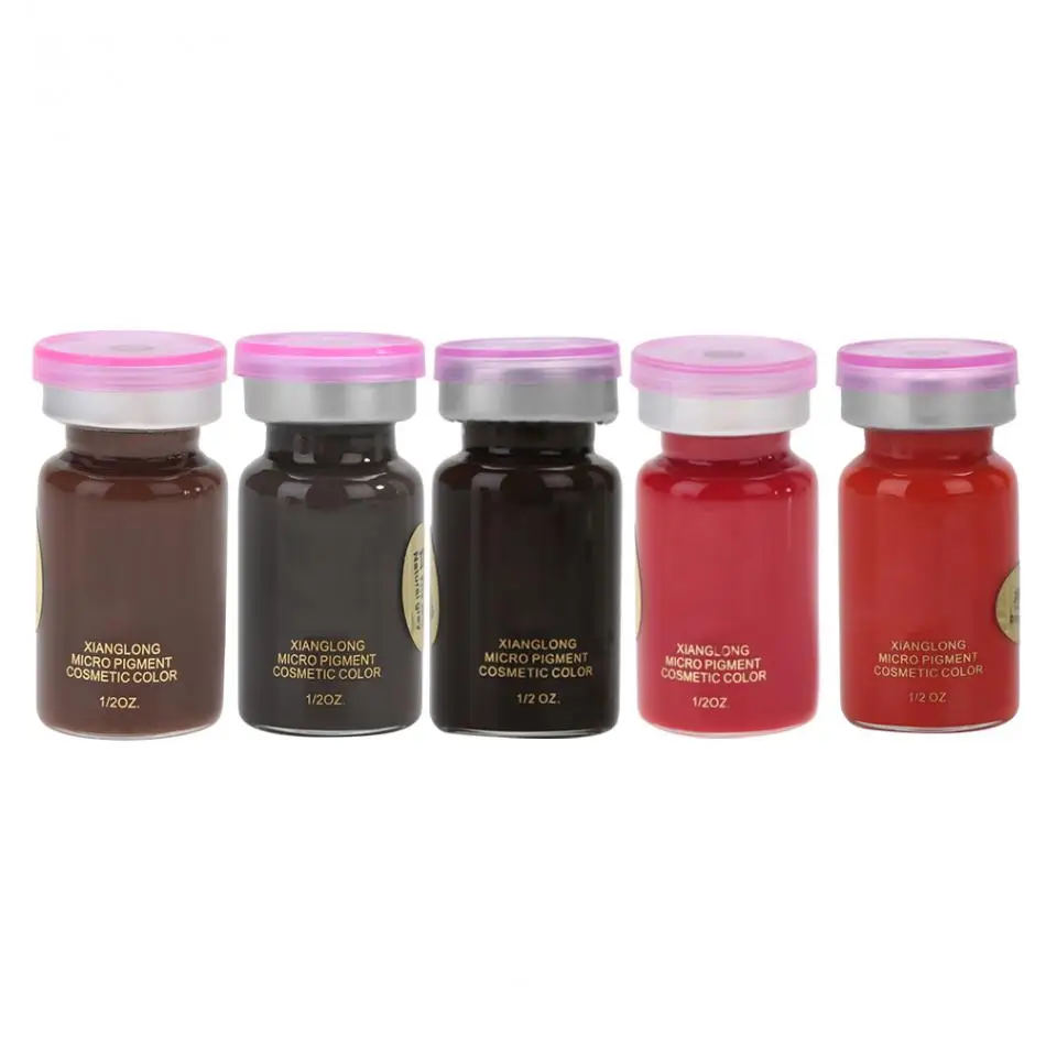 8ml/Bottle Eyebrow Lip Tattoo Plant Pigment Microblading Pigment Ink Makeup Tool Permanent Makeup Tattoos Ink Pigment For Lip