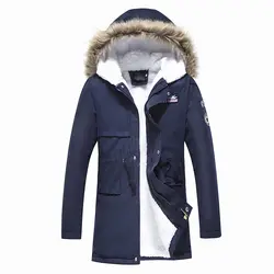 Мужские парки, пальто с капюшоном 2018, мужские теплые корейские стильные стеганые куртки, мужские повседневные зимние и осенние пальто с