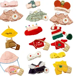 LaLafanfan Accesorios de diadema para muñeca, traje de felpa de pato de 30cm, sombrero, banda para el pelo, juguete de felpa de 20 30cm, 1 ud.
