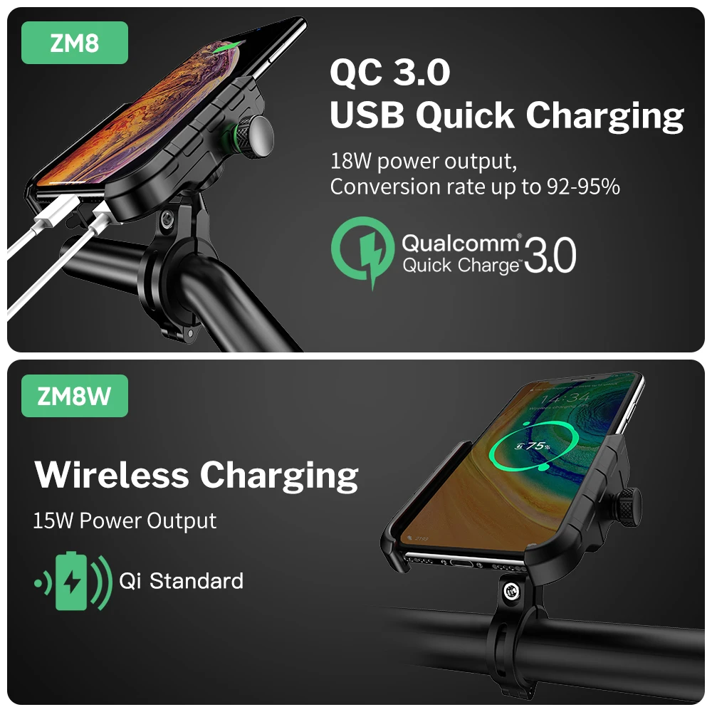 Deelife мотоцикл мобильный телефон держатель с USB зарядное устройство QC 3 0 для