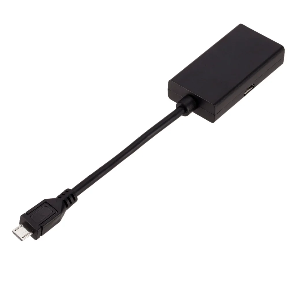 Micro USB к HDMI кабель адаптер MHL Micro USB к HDMI A/V ТВ адаптер короткий кабель для LG htc sony SamSung HD tv
