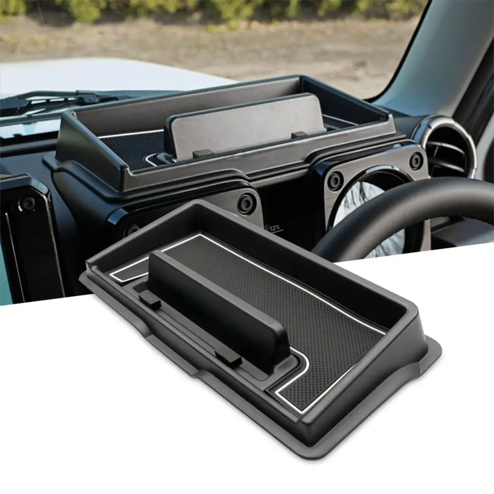 LFOTPP For Suzuki Jimny Sierra JB64 JB74 Car Instrument Panel Phone Holder Center Console Storage Box Car Interior Accessories