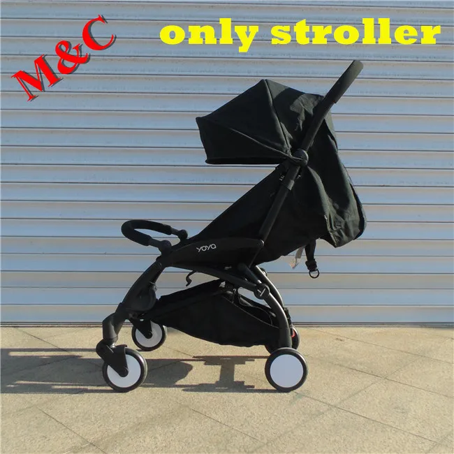 black stroller Детская коляска yoya, ультра-светильник, складные коляски для новорожденных, тип корзины, безопасное сиденье, коляска 3 в 1, коляска, детская коляска, 5,8 Кг, переносная - Цвет: black stroller