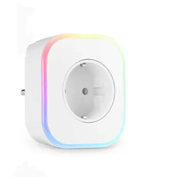 

Smart Plug Wifi Socket 10A RGB Indicator Timer Voice Wireless Remote Control Switch Energy Saver Work With Alexa Google Home