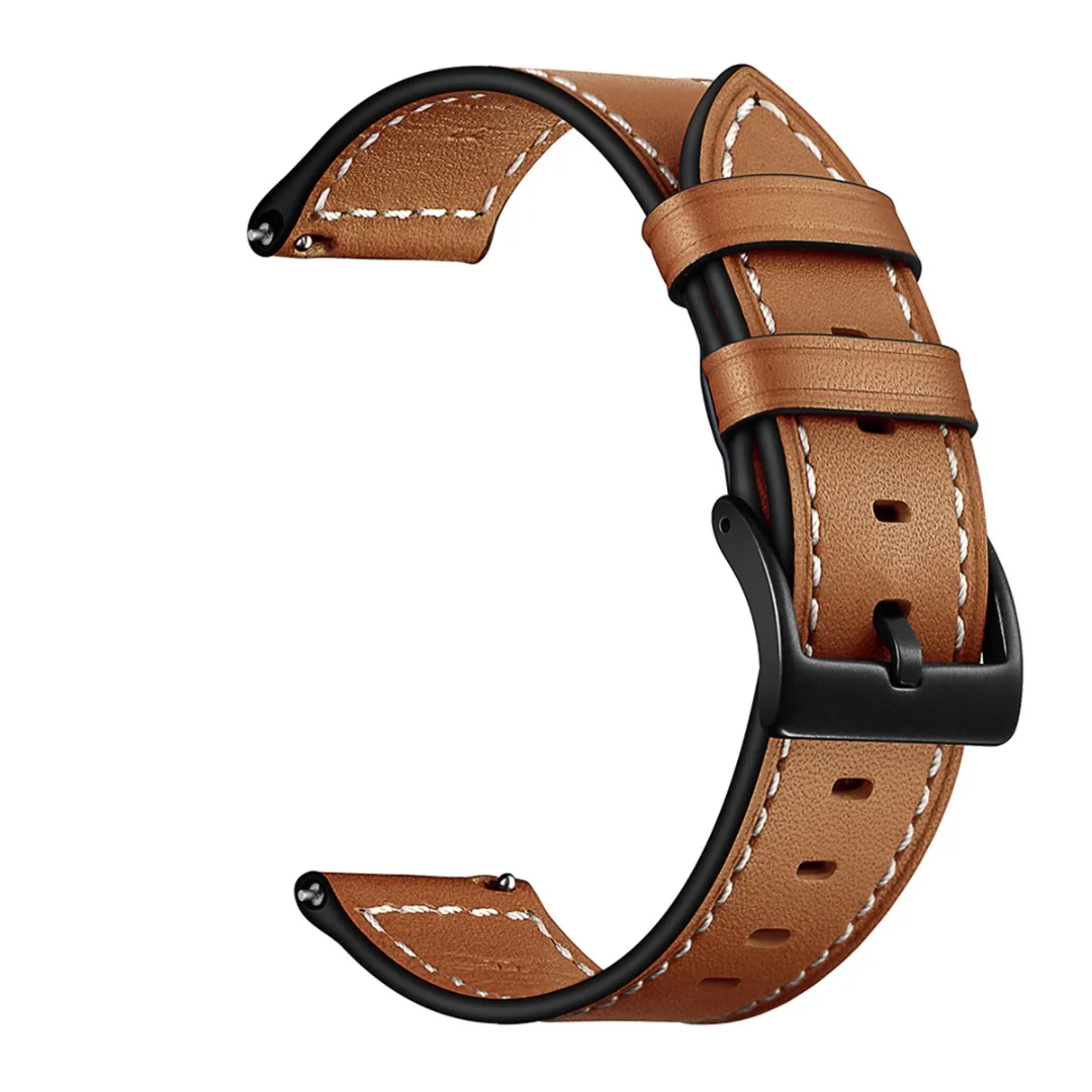 

Genuine Leather Wrist Band For Huawei Watch GT 1/2 Replacement Vintage Leather Adjustable Watch Strap Men Fashion Sport Band