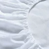 Pure Cotton Beauty Salon Bed Sheet Cover Elastic Band Sheet Non-slip SPA Massage Bed Sheet Cover 100% Cotton 4 Sizes 3