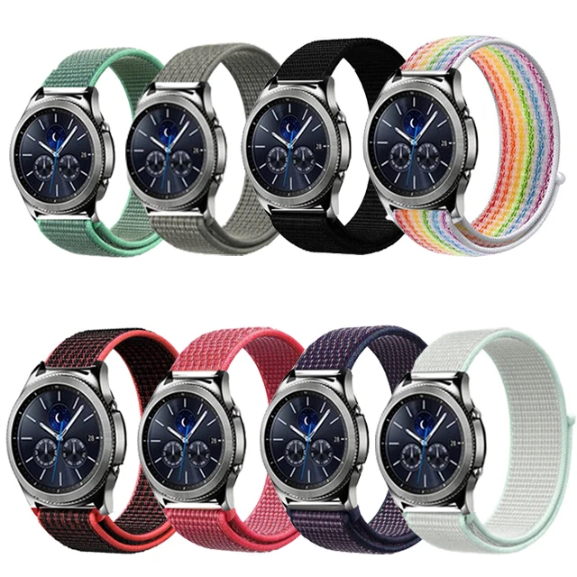 Ремешок для часов Samsung Gear S3 s2 sport Frontier Классический ремешок galaxy watch active 42 мм 46 huami
