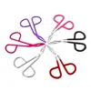 Makeup Scissors Practical Flat Tip Eyebrow Tweezer Clamp Clipper Makeup Scissor Hair Removal Tool 3